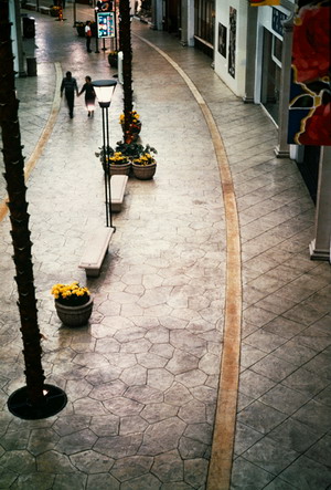 彩色壓花藝術地坪