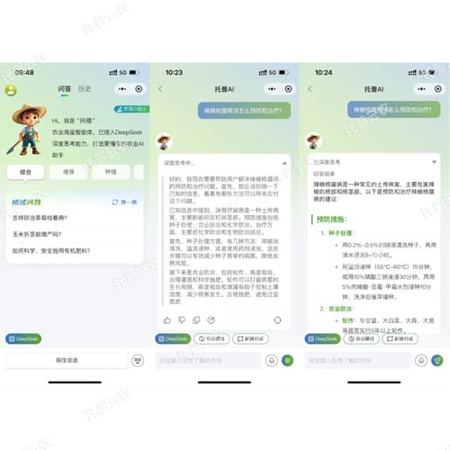 托普云農“問稷”智能體