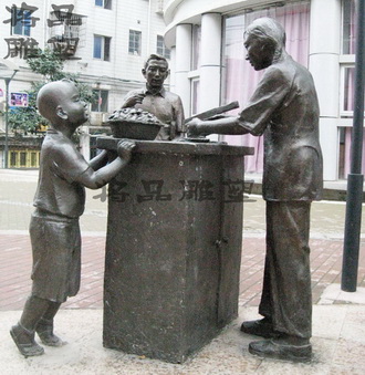 檳榔攤雕像圖片